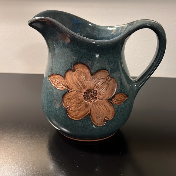 Touch From The Heart Pottery Clay Pitcher - Picture 4 of 10